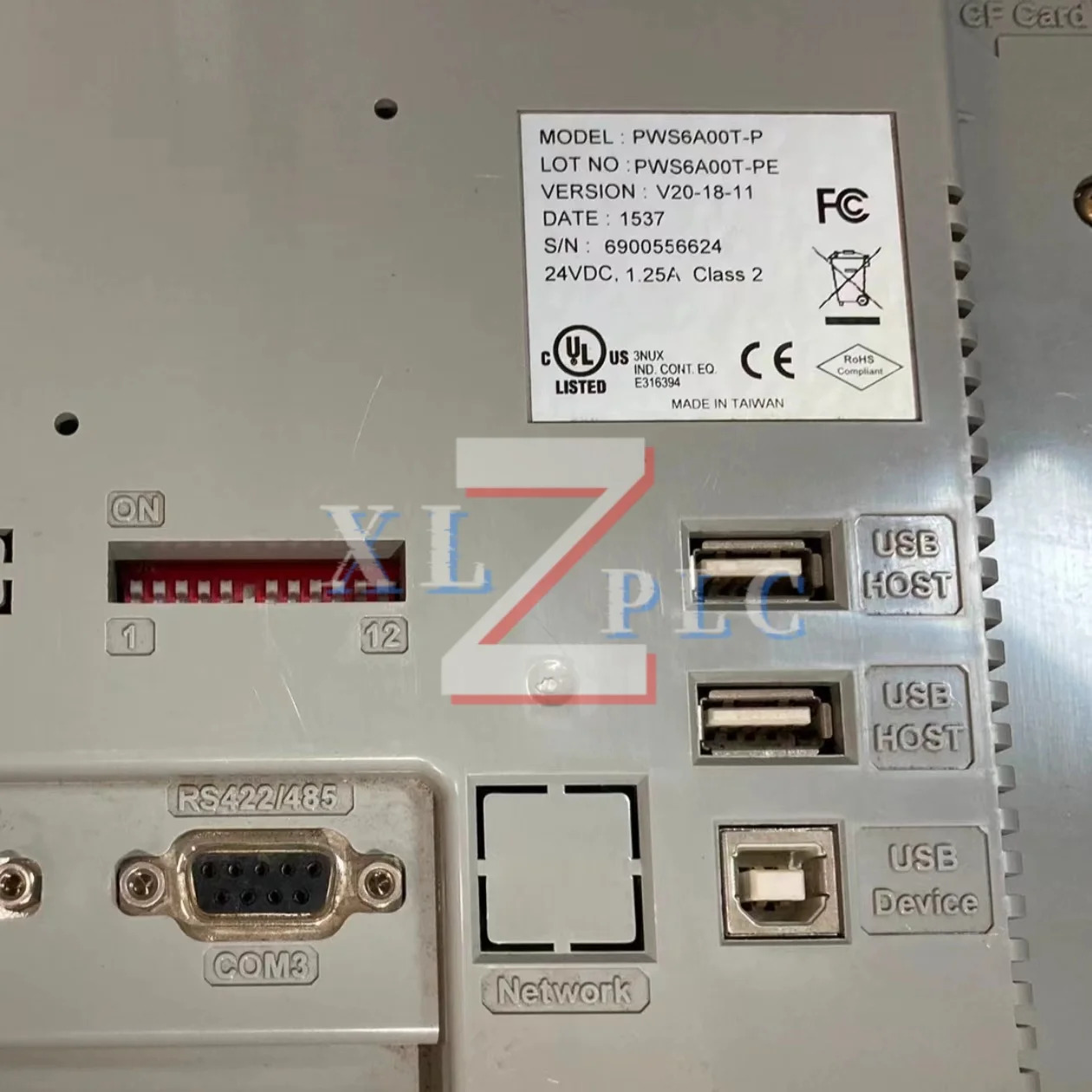 터치 스크린 원본 PWS6A00T-P PWS1711-STN
