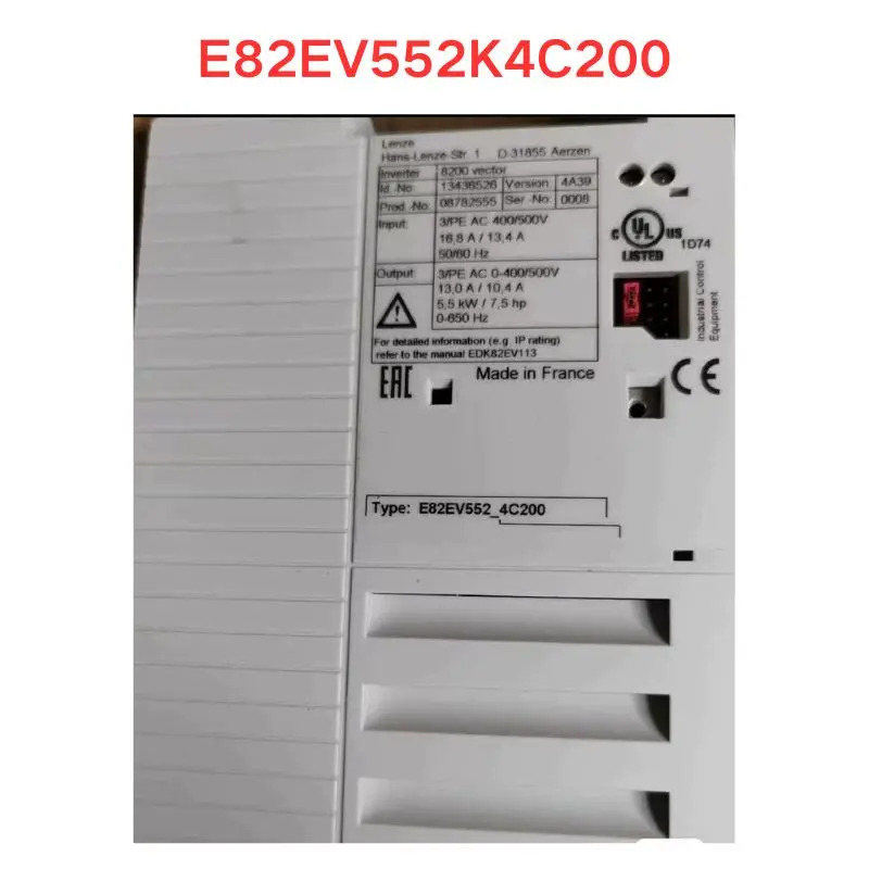 오리지널 E82EV552K4C200 주파수 변환기