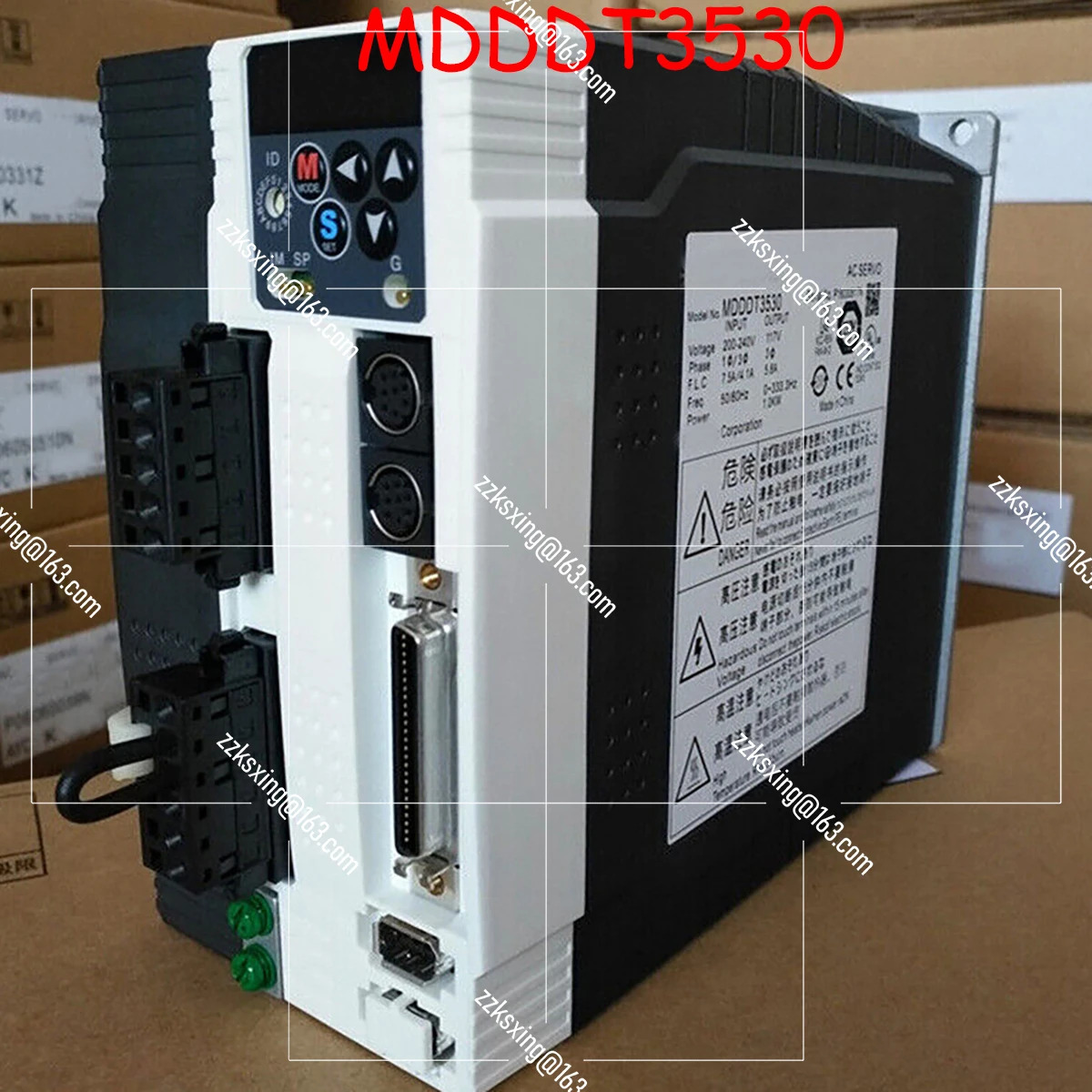 MDDDT3530 오리지널 서보 드라이버 신