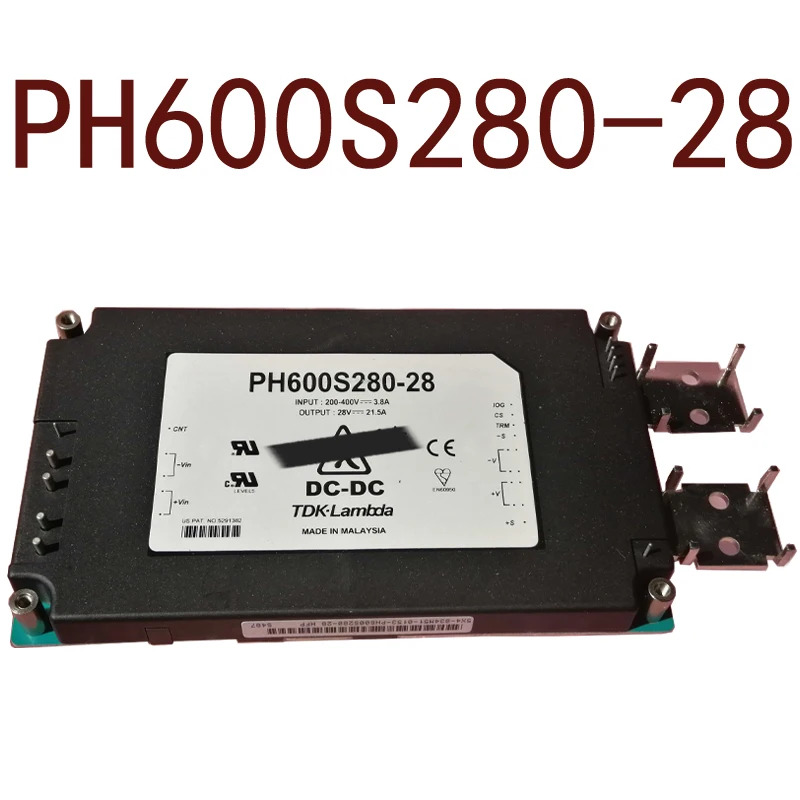 오리지널 PH600S280-28 DC280V-28V600W 21.5A 현장