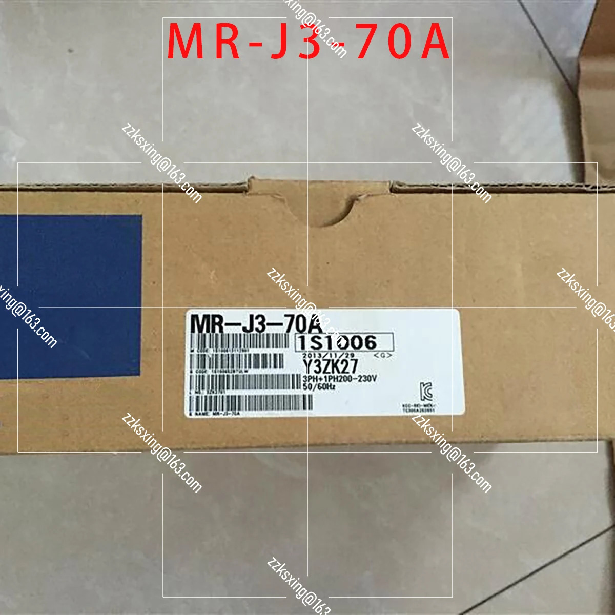 MR-J3-70A 오리지널 서보 드라이버