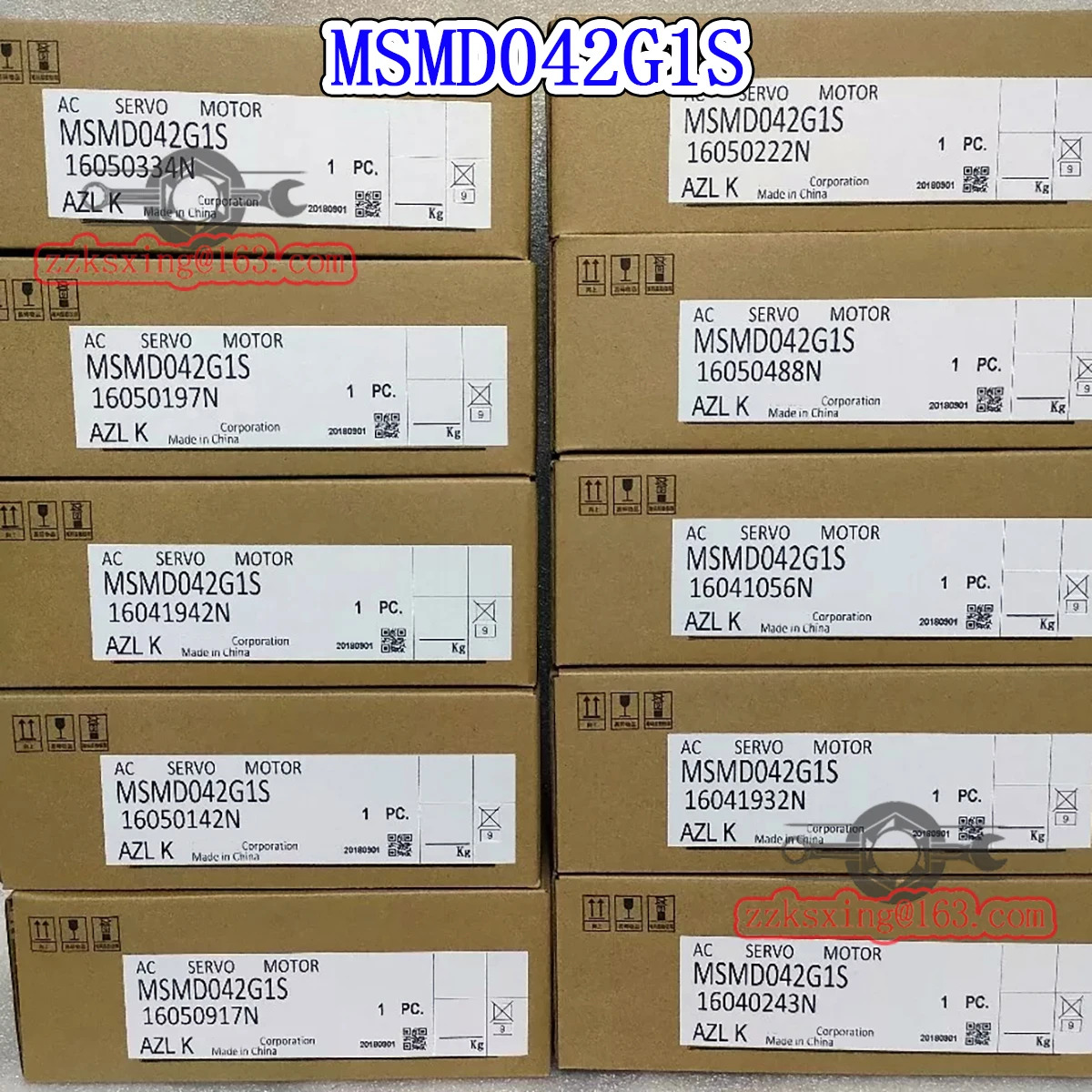 오리지널 AC 서보모터 MSMD042G1S