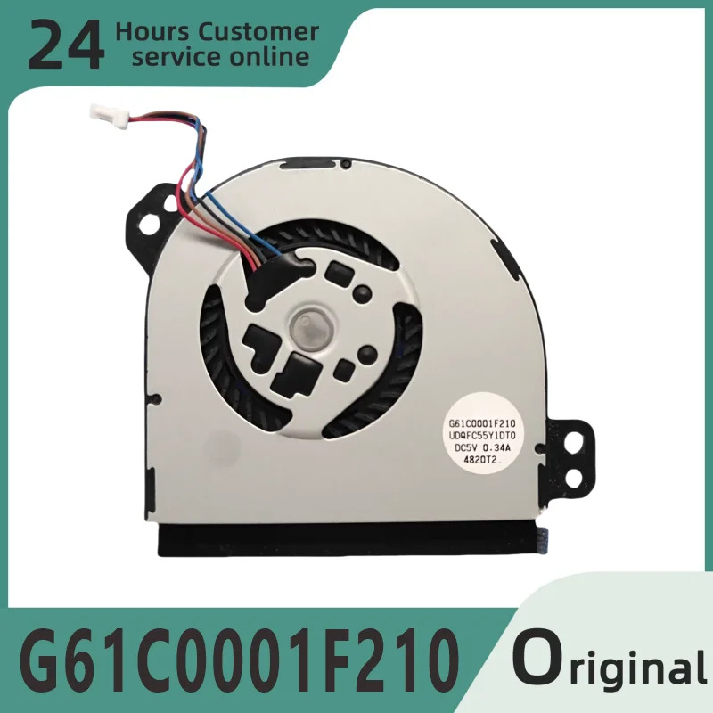 오리지널 G61C0001F210 UDQFC55Y1DT0 DC 5V 0.34A 서버 냉각팬