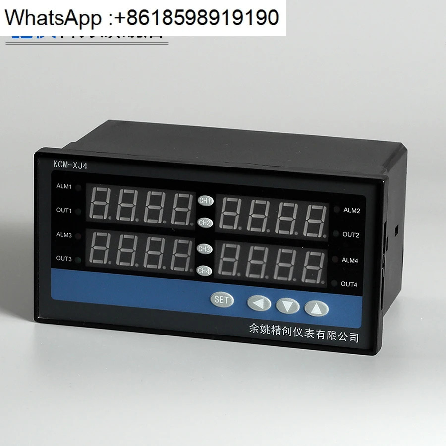 Haoyi KCM-XJ4 4채널 고정밀 PID 온도 컨트롤러 산업온도 조절기