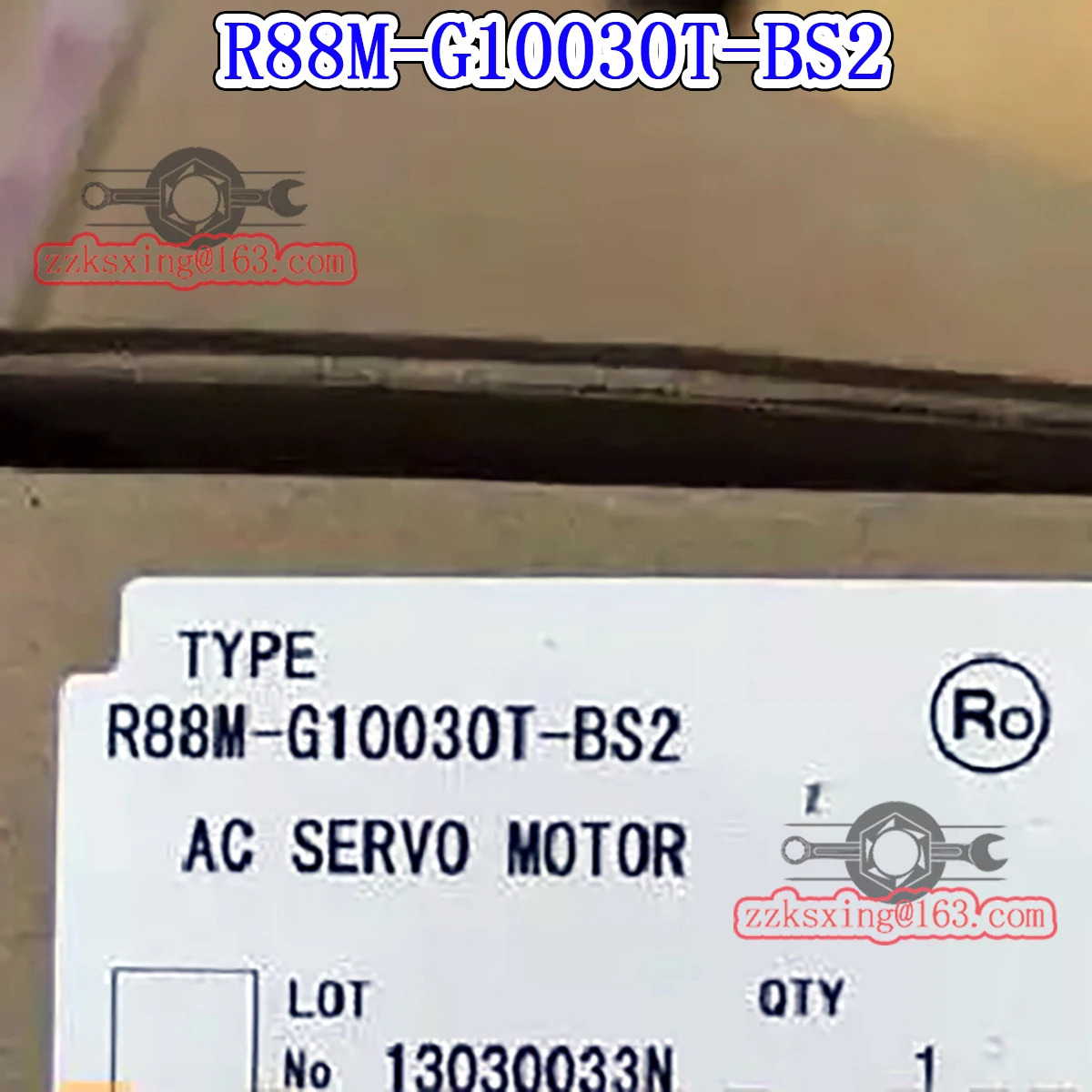 오리지널 AC 서보모터 R88M-G10030T-BS2