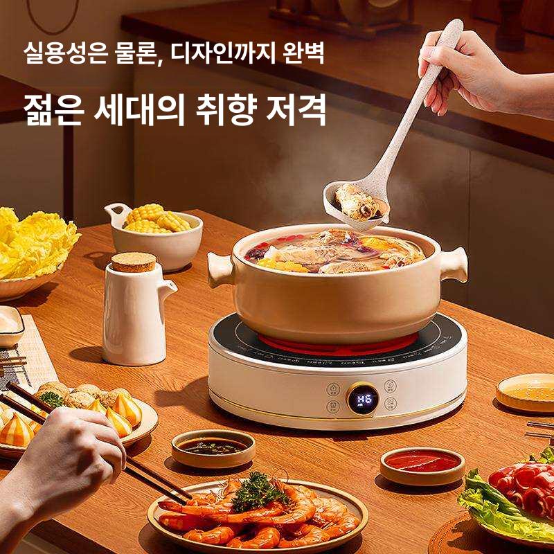 소형 인덕션레인지 휴대용인덕션 차량용 가정용 캠핑용 고화력 - 상세 이미지 3