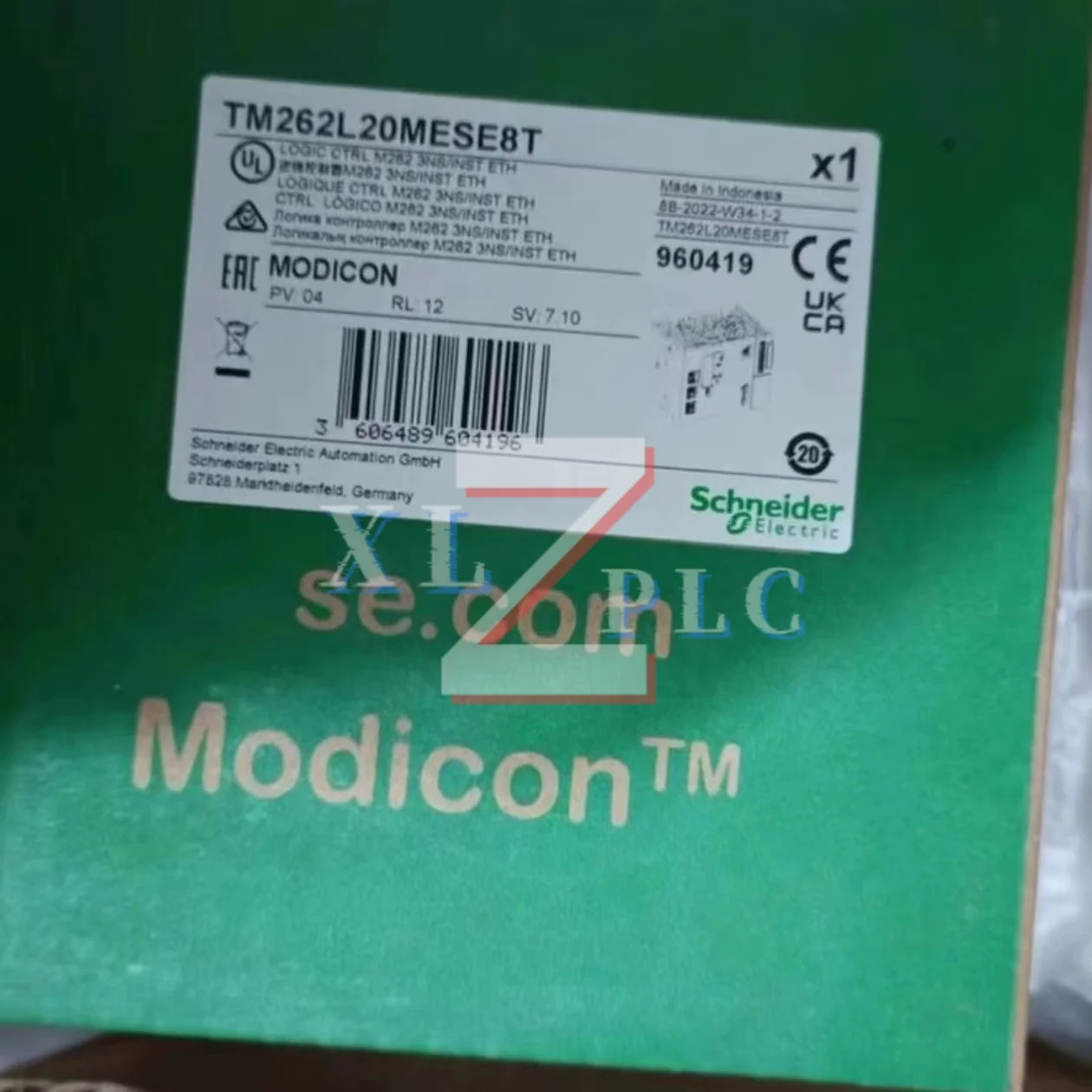 PLC 모듈 TM262L20MESE8T TM262M15MESS8T