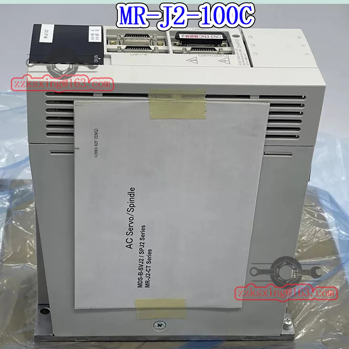 오리지널 AC 서보 드라이버 Brann-MR-J2-100C