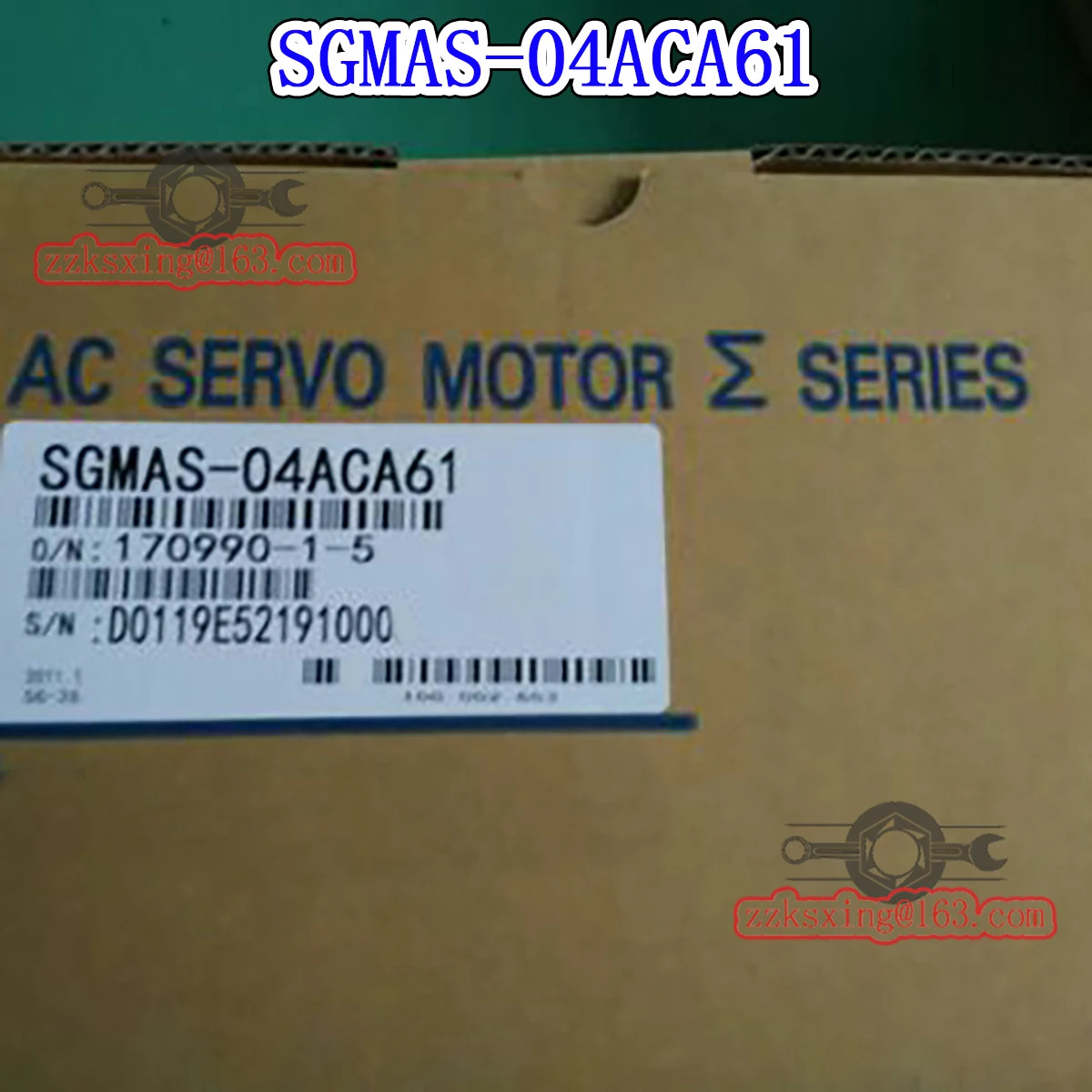 오리지널 AC 서보모터 신 SGM호환AS-04ACA61