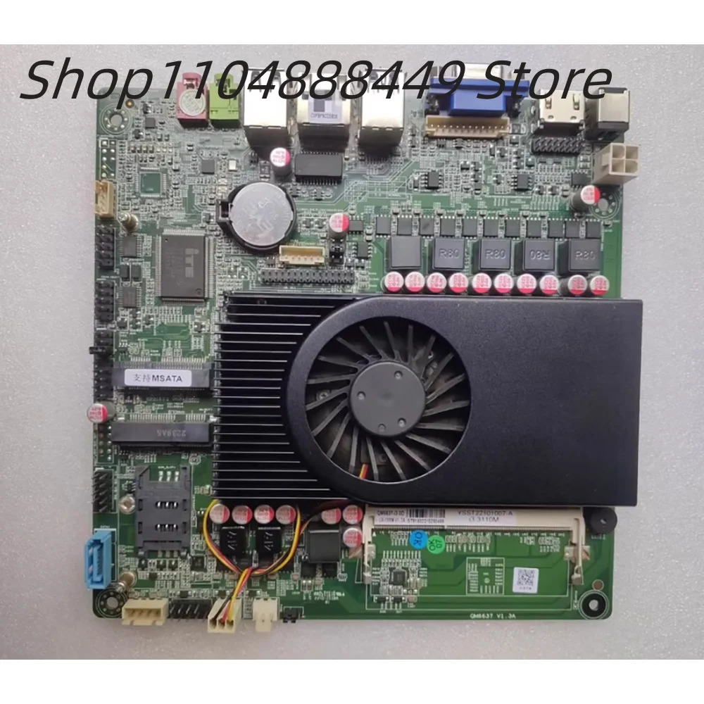 QM6637 QM6637-i3-3D HM77 마더보드