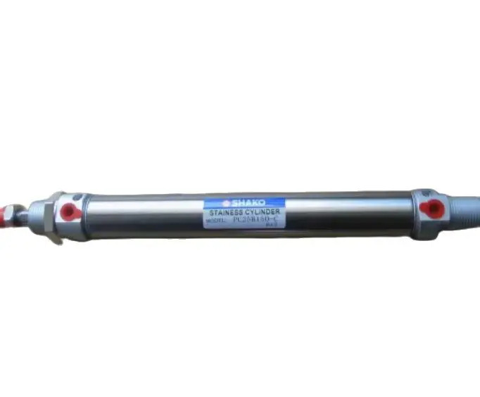 SHAKO 실린더 모델 PC20B25-C PC20 25 32 40B50 75 100 125 150 175 200 225 250 275/300-C PC32B100-C PC20B15