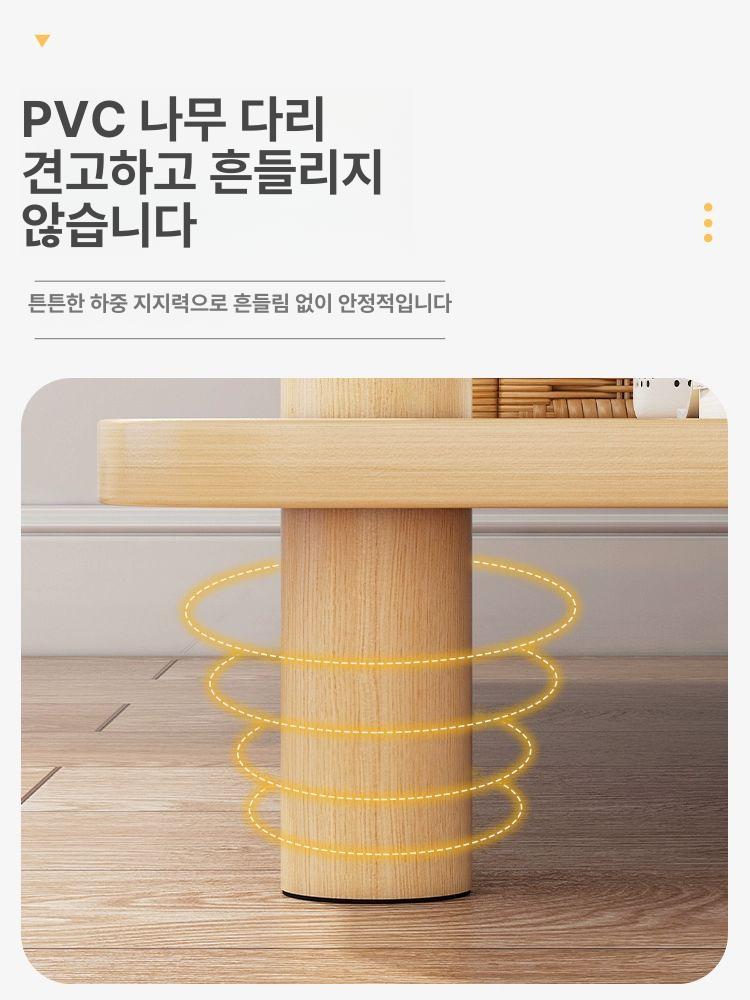 북유럽 모던 수납테이블 협탁 수납장 사이드테이블 보조테이블 이동식테이블 - 상세 이미지 3