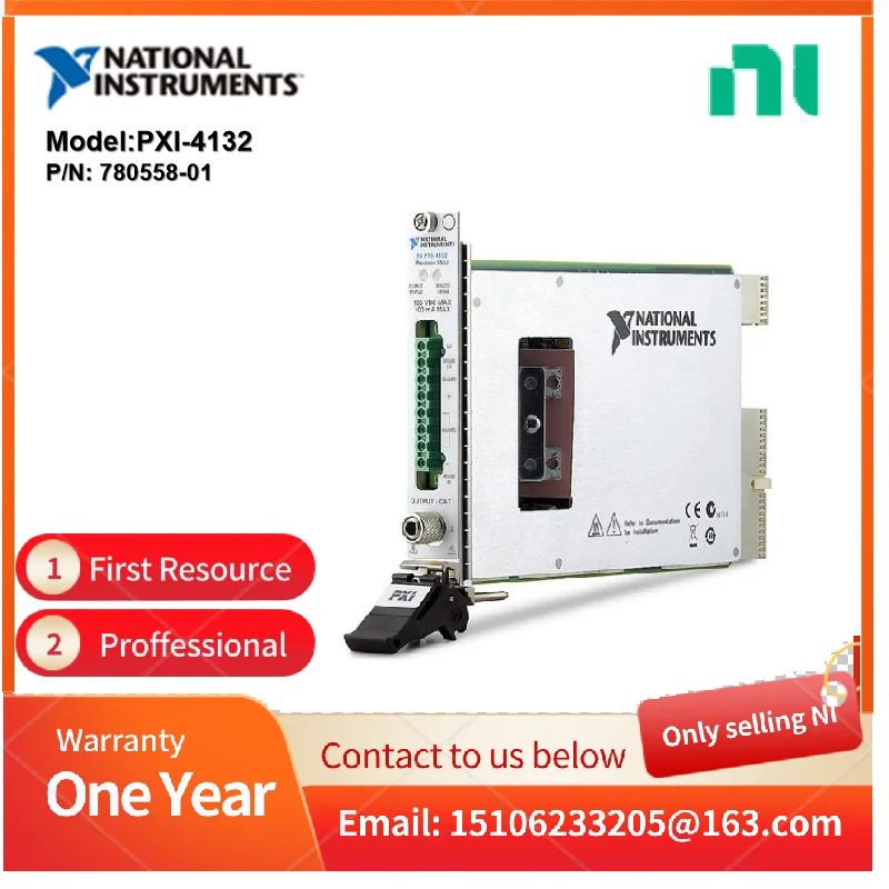 NI PXI-4132 프로그래밍 고전력 측정 장치 SMU 780558-01