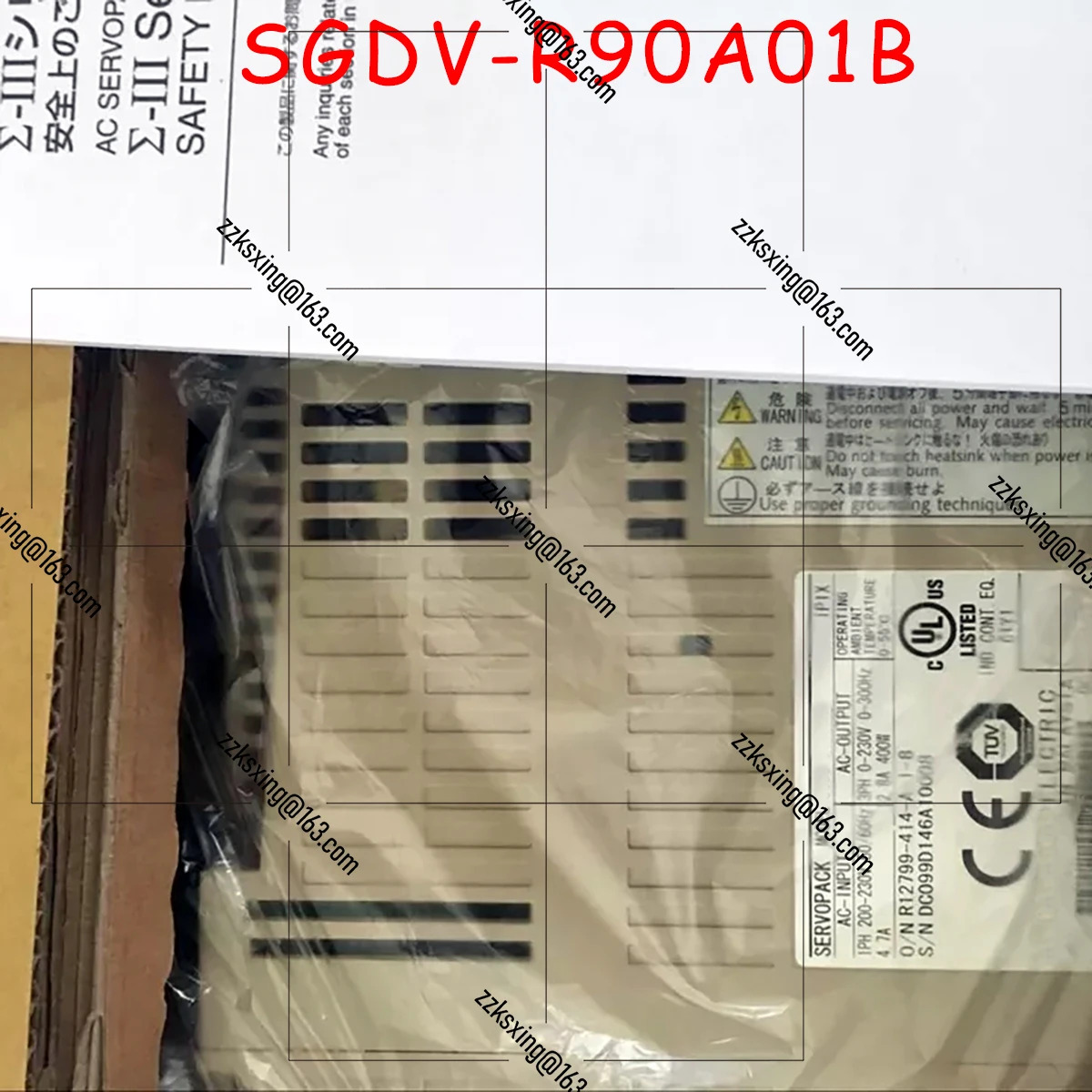 SGDV-R90A01B 오리지널 서보 드라이버
