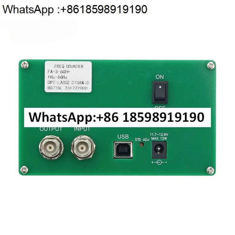FA-3-6G 1Hz-6GHz 고감도 주파수 측정기 -30dBm  20dBm 정밀 카운터