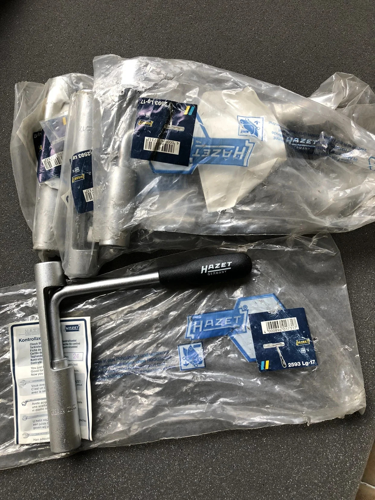 2593Lg-17 충격 흡수 장치 리퍼 소켓 렌치 세트