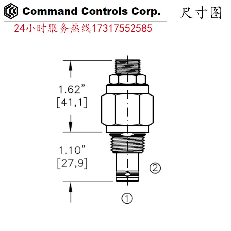 CCC 스레드 카트리지 밸브 3C 릴리프 RVPD-08-N-S- 0-15/30/50