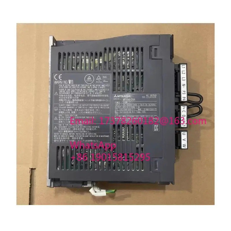 리퍼 MR-J4-20A 서보 드라이브 완료