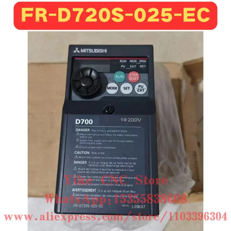 오리지널 FR-D720S-025-EC 주파수 변환기