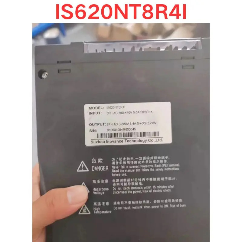 Inovance 서보 드라이브 IS620NT8R4I 2KW 기능 리퍼 사OK