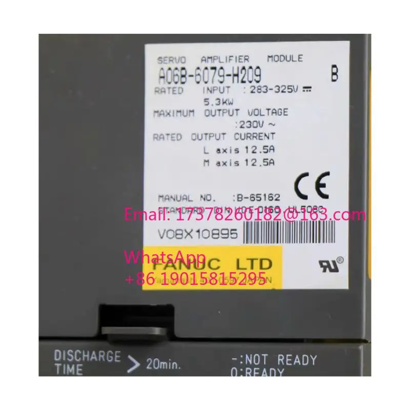 리퍼 A06B-6079-H209 서보 증폭기 모듈 완료