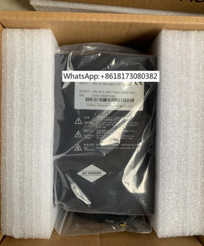 Huichuan 모터 MS1H1-10C30CB-T331Z SV630PS7R61 1KW 신
