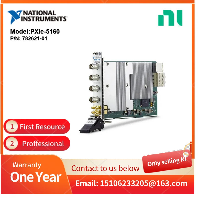 NI PXIe-5160 782621-01 500MHz 2.5GS/s 10비트 PXI Express 오실로스코프
