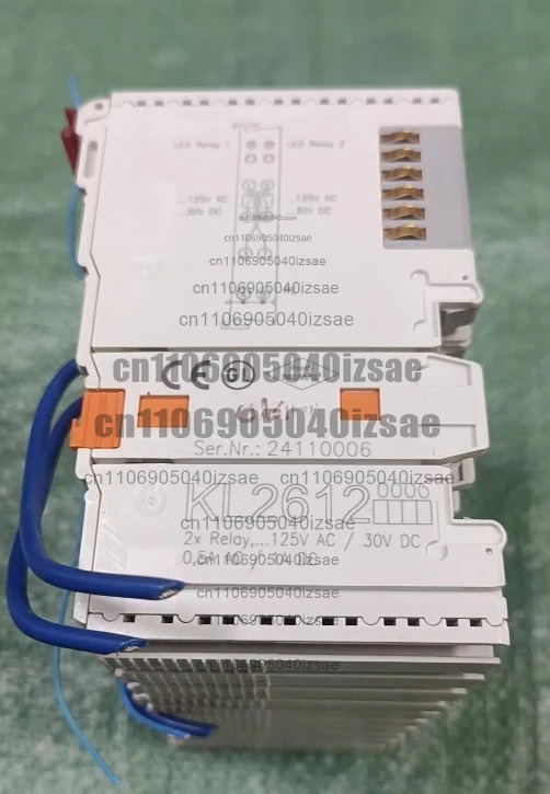 PLC 모듈 KL2612 완전히 작동하며 리퍼를 거쳤습니다.
