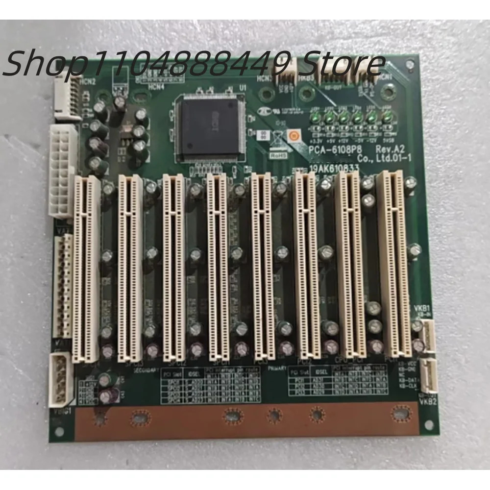 PCA-6108P8 Rev.A2 산업컴퓨터 백플레인