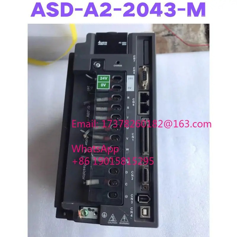 리퍼 ASD-A2-2043-M 서보 드라이브 완료