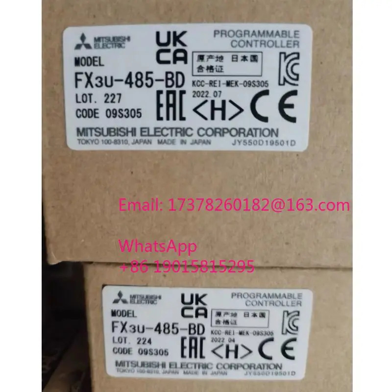 FX3U-485-BD 오리지널 PLC 모듈