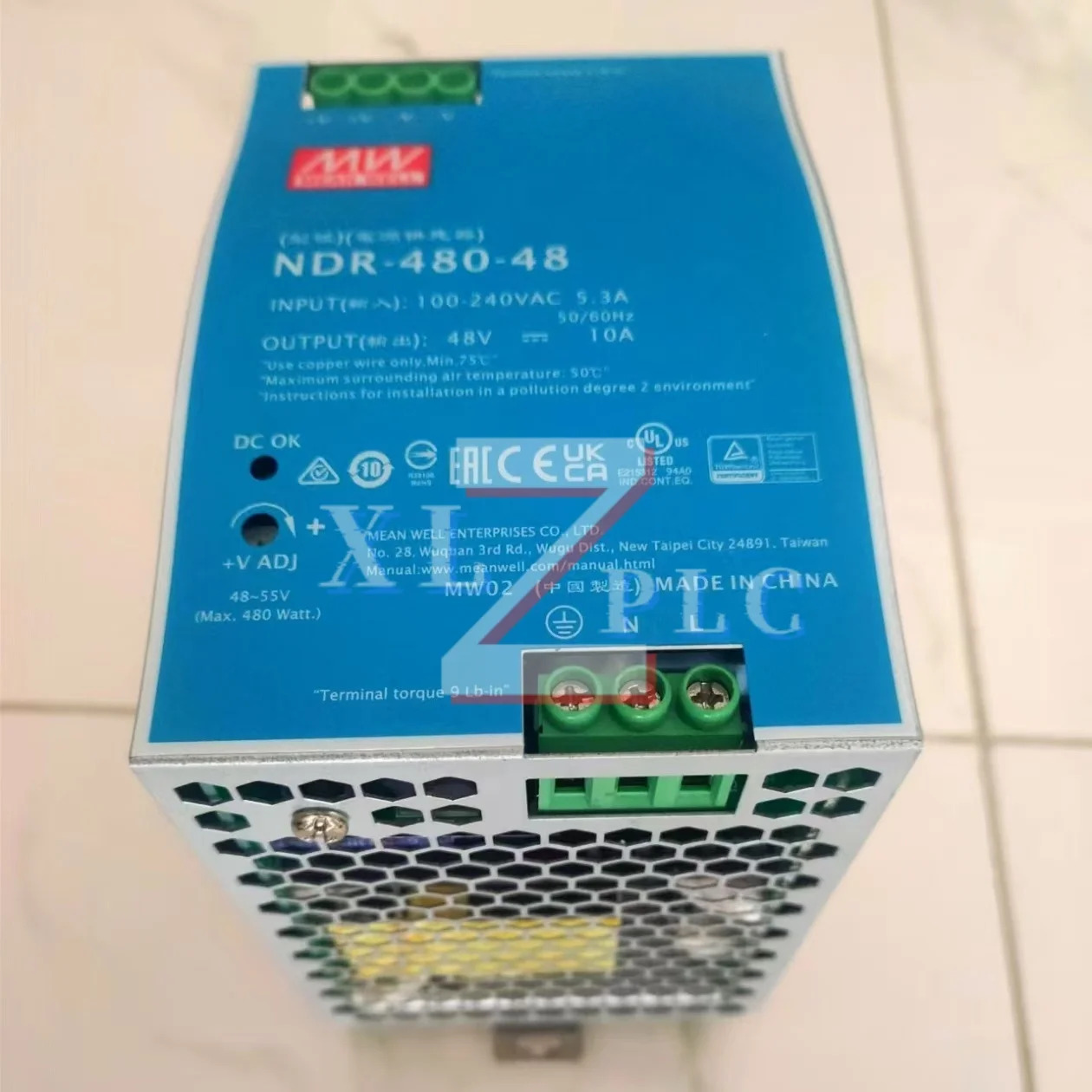 전원공급장치 원본 NDR-480-24 NDR-480-48
