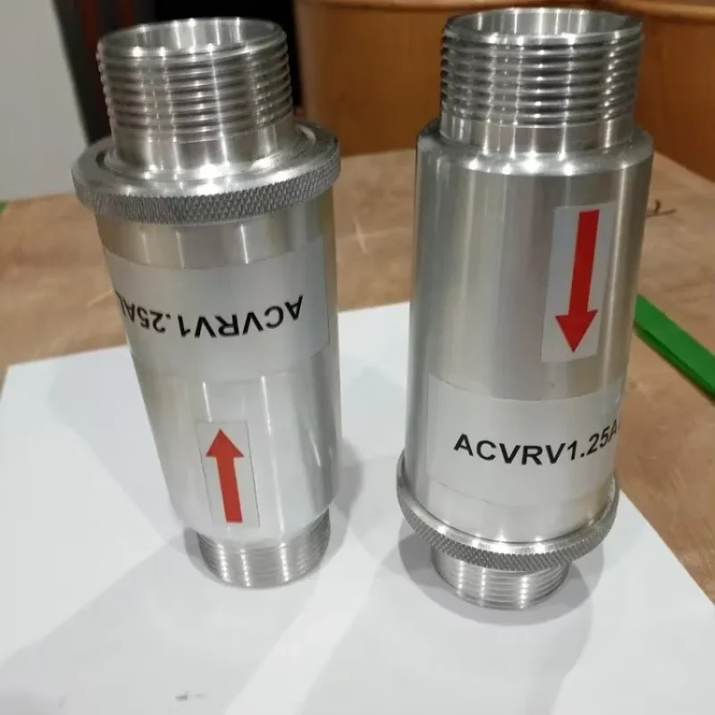 고압 팬 압력 해제 밸브 알루미늄 합금 RV-01 진공 펌프 에어 릴리프 RV-02
