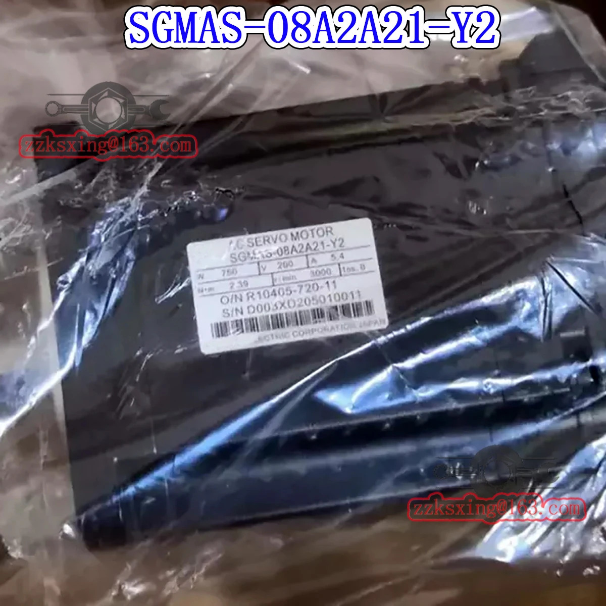 오리지널 AC 서보모터 신 SGM호환AS-08A2A21-Y2