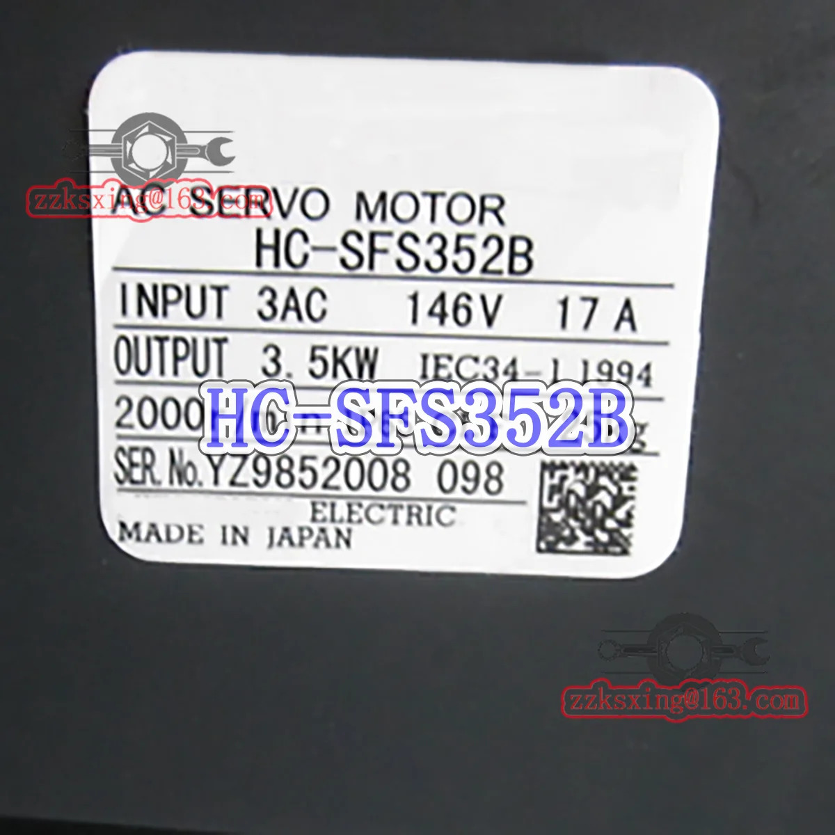 HC-SFS352B AC 서보모터 오리지널 -