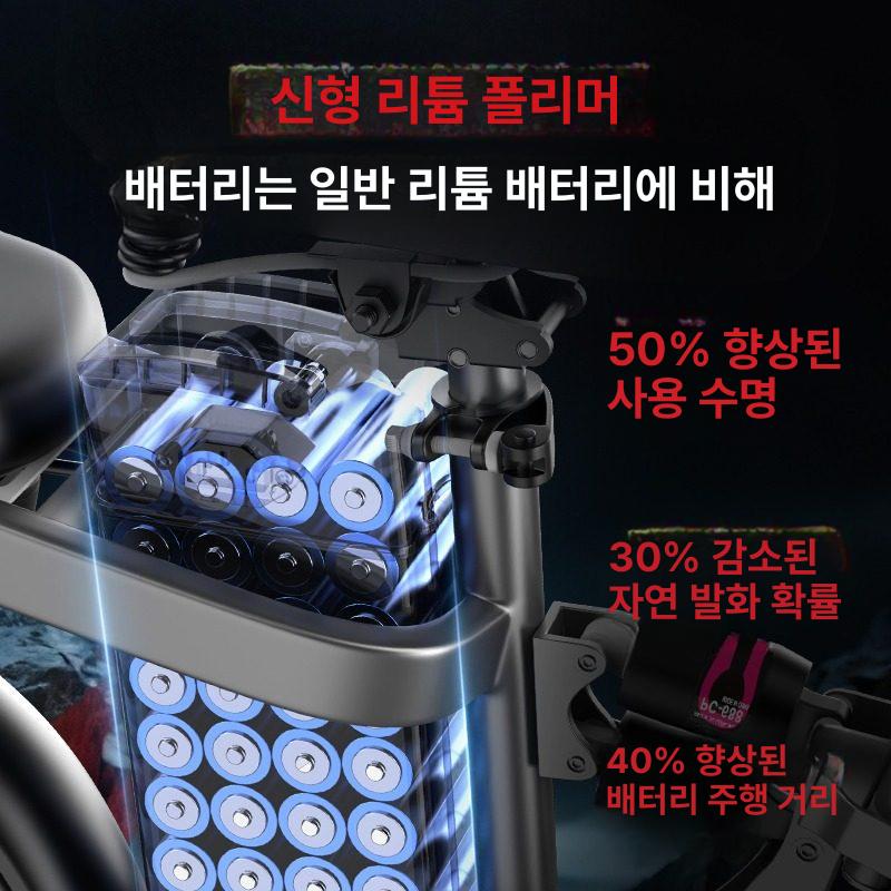 접이식 48V 삼륜전기자전거 세발전기자전거 삼륜차 노인 배달용 안전 - 상세 이미지 3