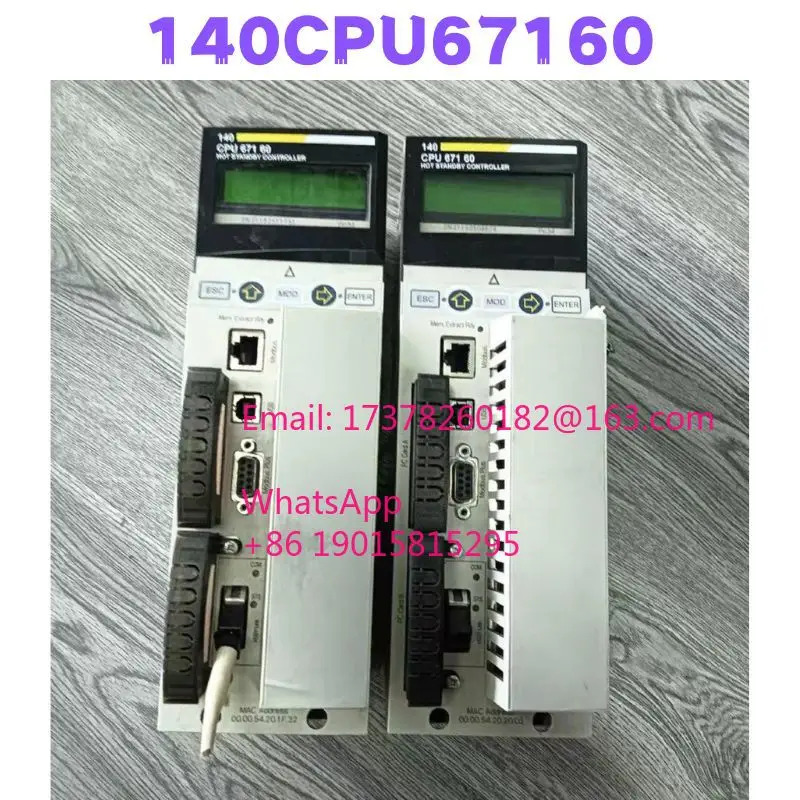 리퍼 140CPU67160 PLC 컨트롤러 완료