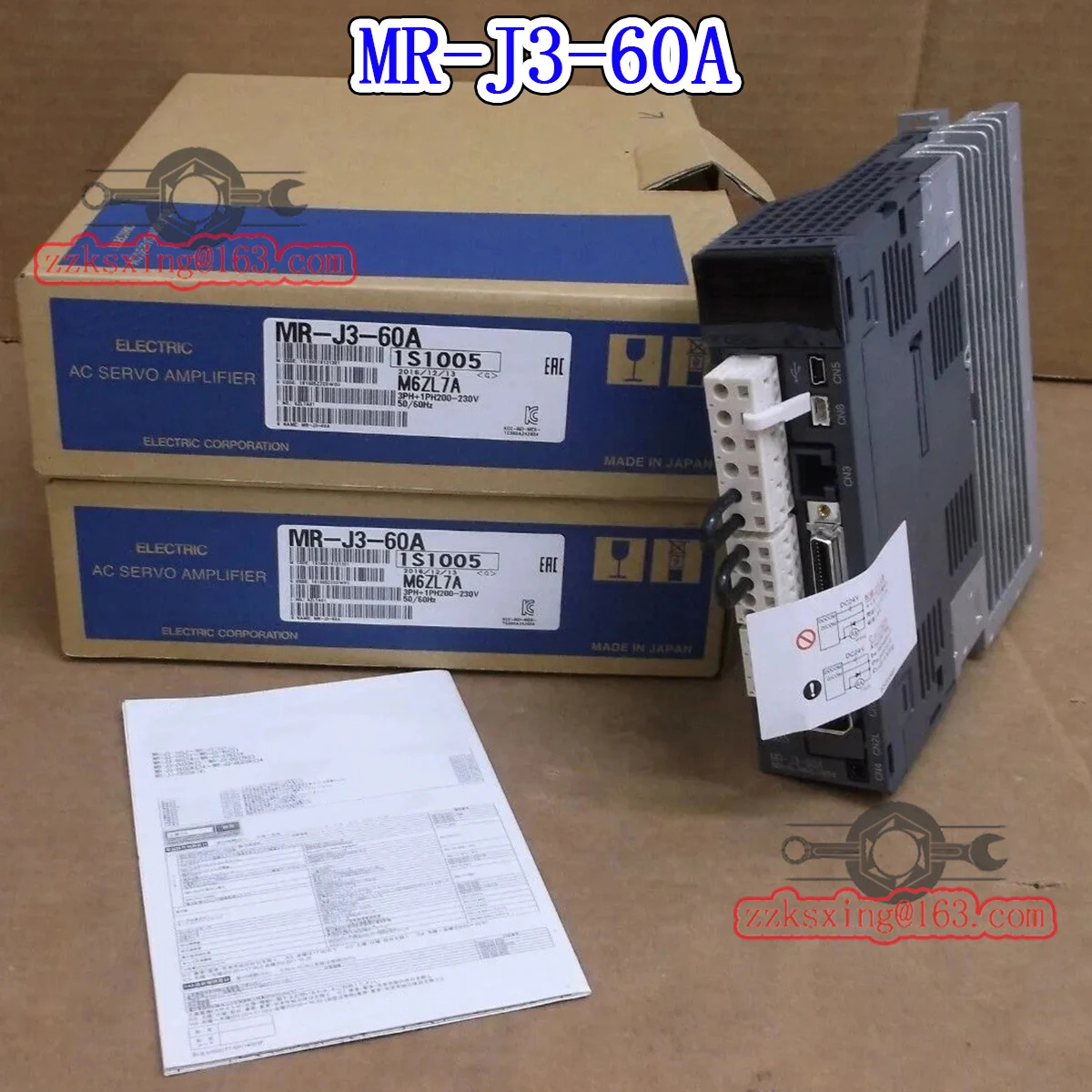AC 서보 드라이버 오리지널 인박스 신 MR-J3-60A