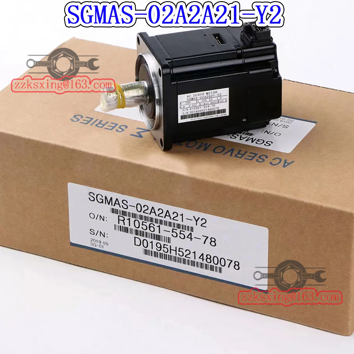 오리지널 AC 서보모터 신 SGM호환AS-02A2A21-Y2