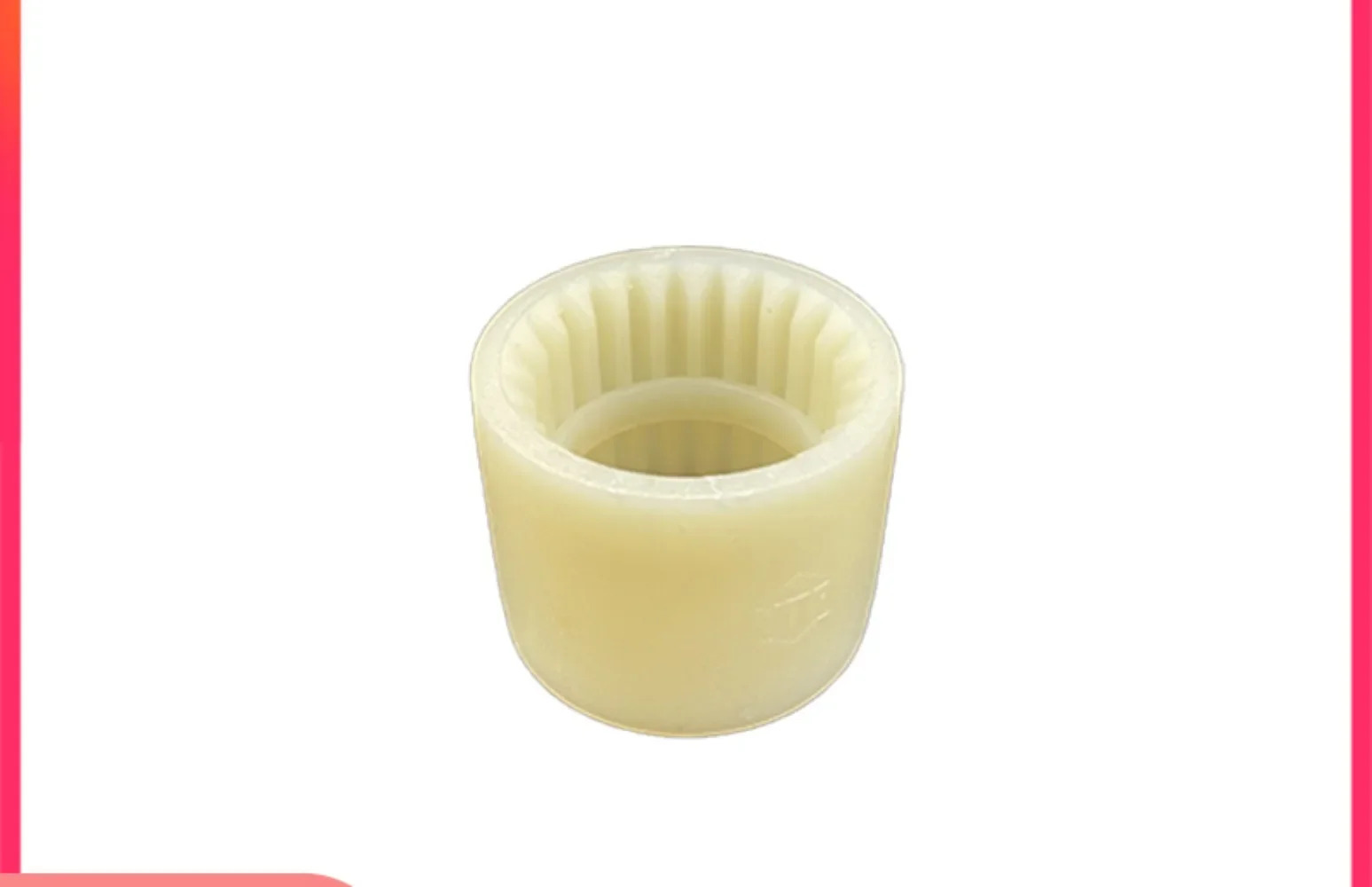 곡선 톱니 노란색 나일론 슬리브 커플링 M19 24 28 38 42 48 55 65