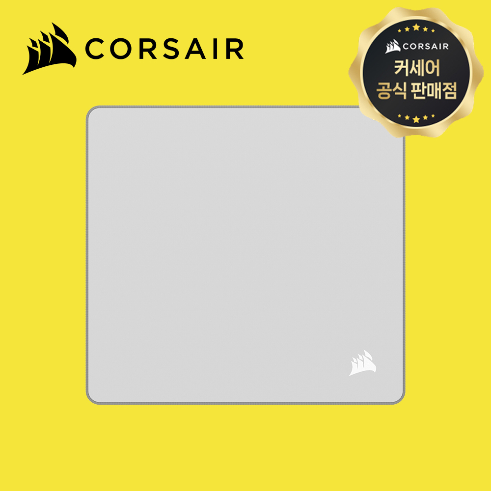 [국내정발] 커세어 MM 안티프레이 Cloth 게이밍 마우스패드 그레이, MEDIUM - 상품 이미지