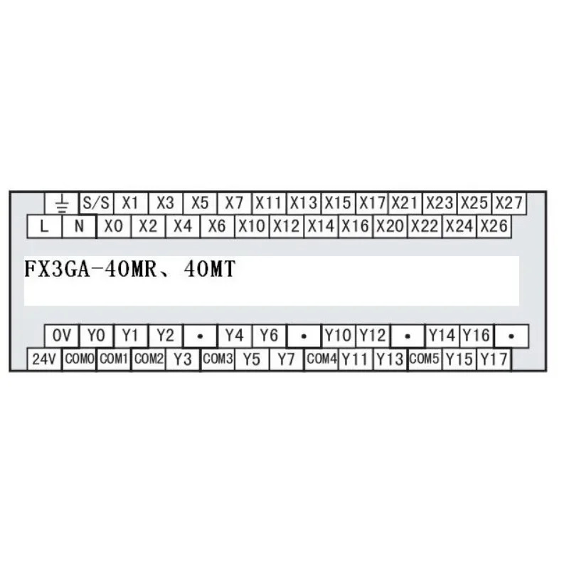 PLC 컨트롤러 FX3GA-24MR-CM 40MR 60MR 24MT 40MT 14MR-MT 신