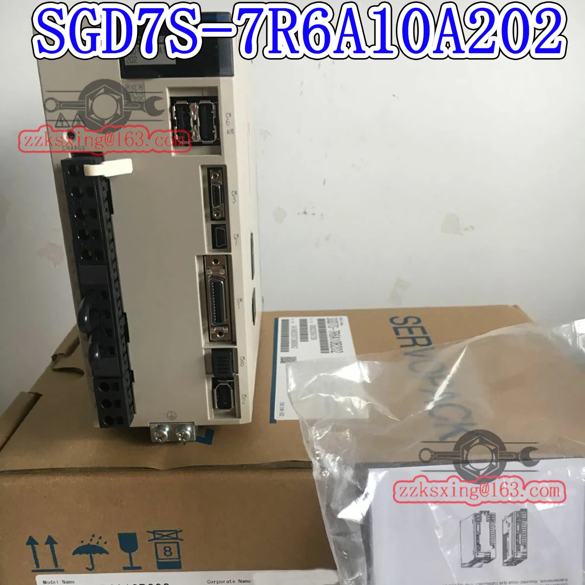오리지널 AC 서보 드라이버 신 SGD7S-7R6A10A202