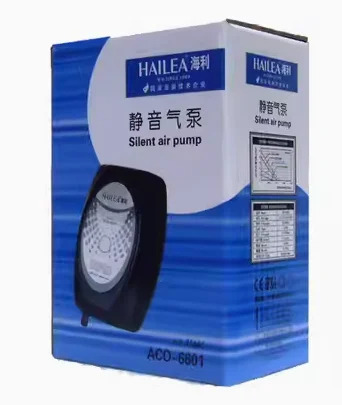 HAILEA 산소 무음 에어 펌프 ACO-6601 ACO-660/9601/9602/9610 ACO-9730/9720 V10/20/30/60 HAP-80/60/100/120
