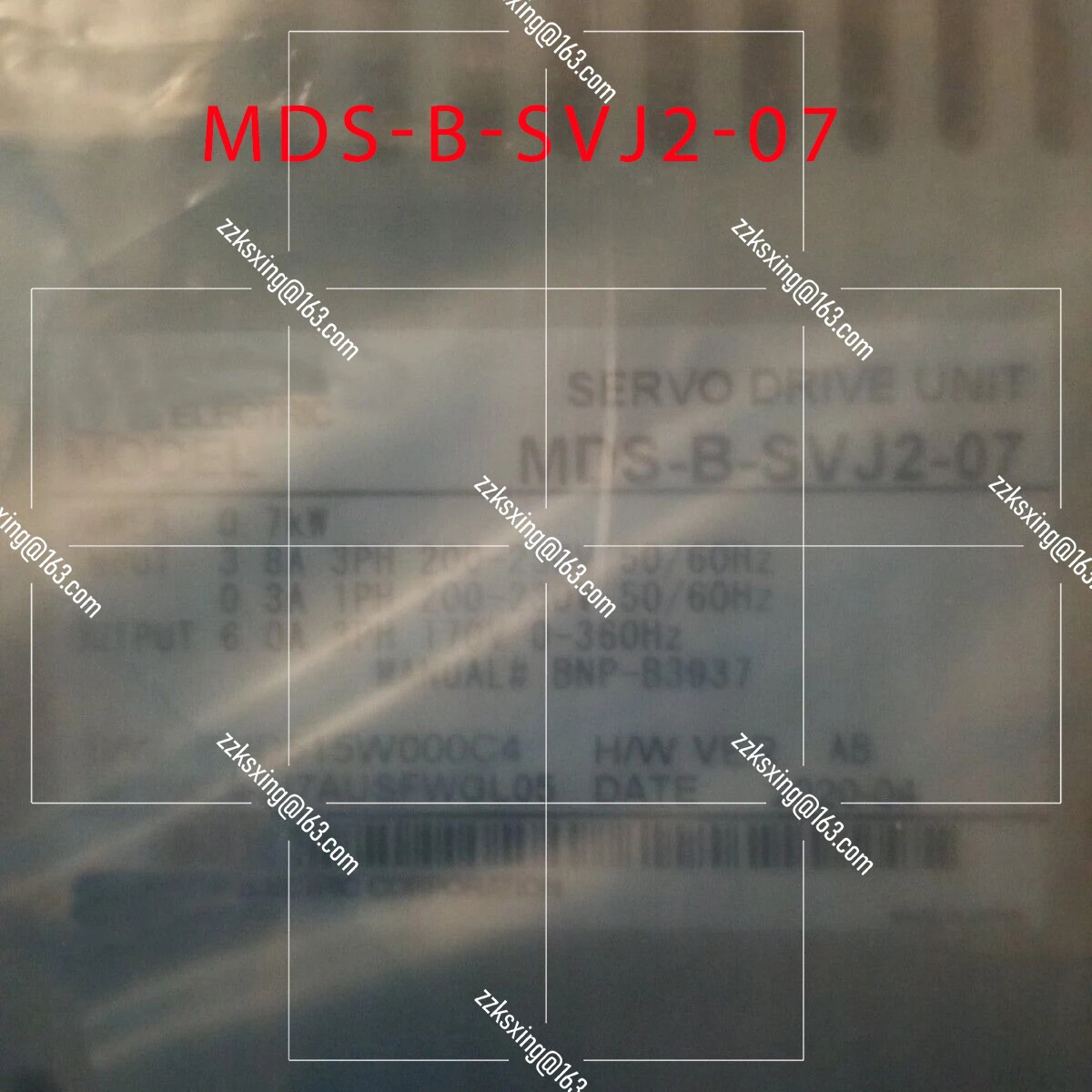 MDS-B-SVJ2-07 오리지널 서보 드라이버 신