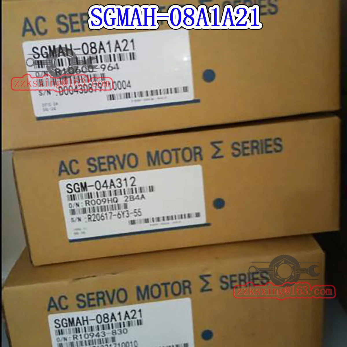 오리지널 AC 서보모터 SGM호환AH-08A1A21
