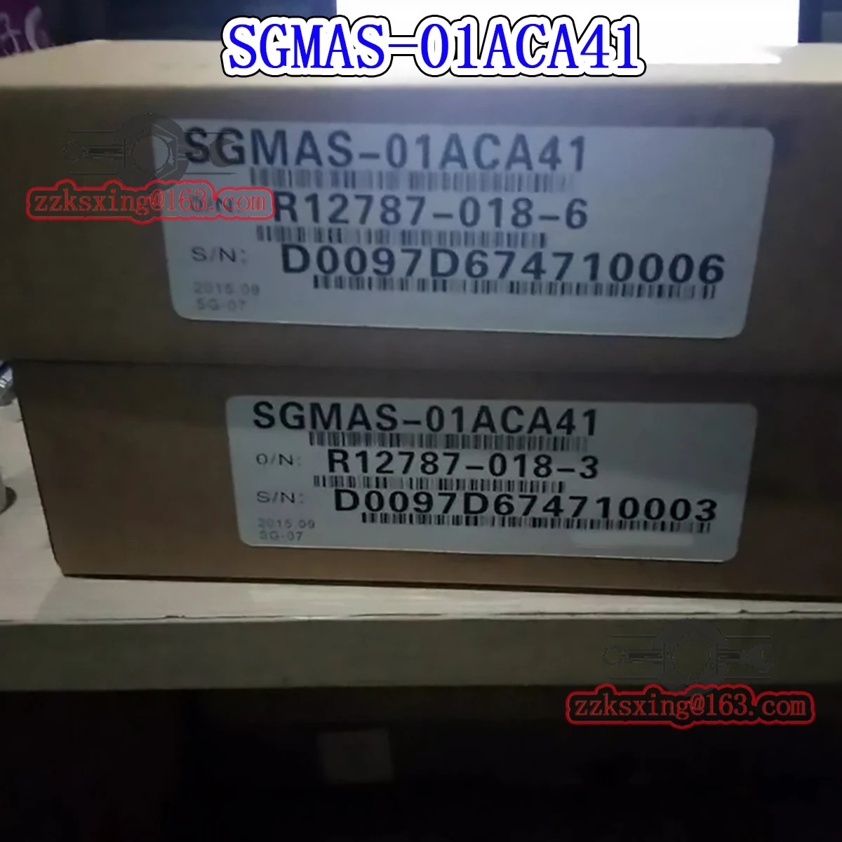 오리지널 AC 서보모터 신 SGM호환AS-01ACA41