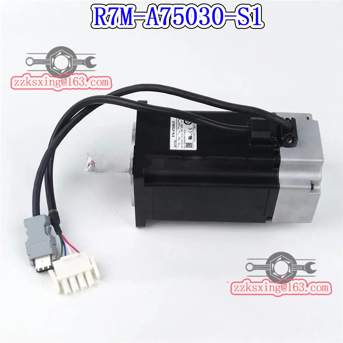 오리지널 AC 서보모터 신 R7M-A75030-S1