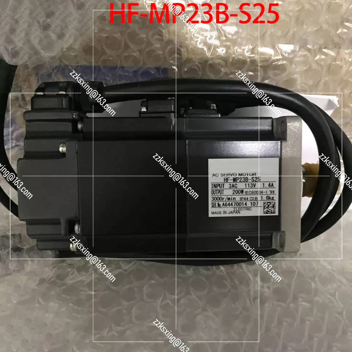 오리지널 서보모터 HF-MP23B-S25 신