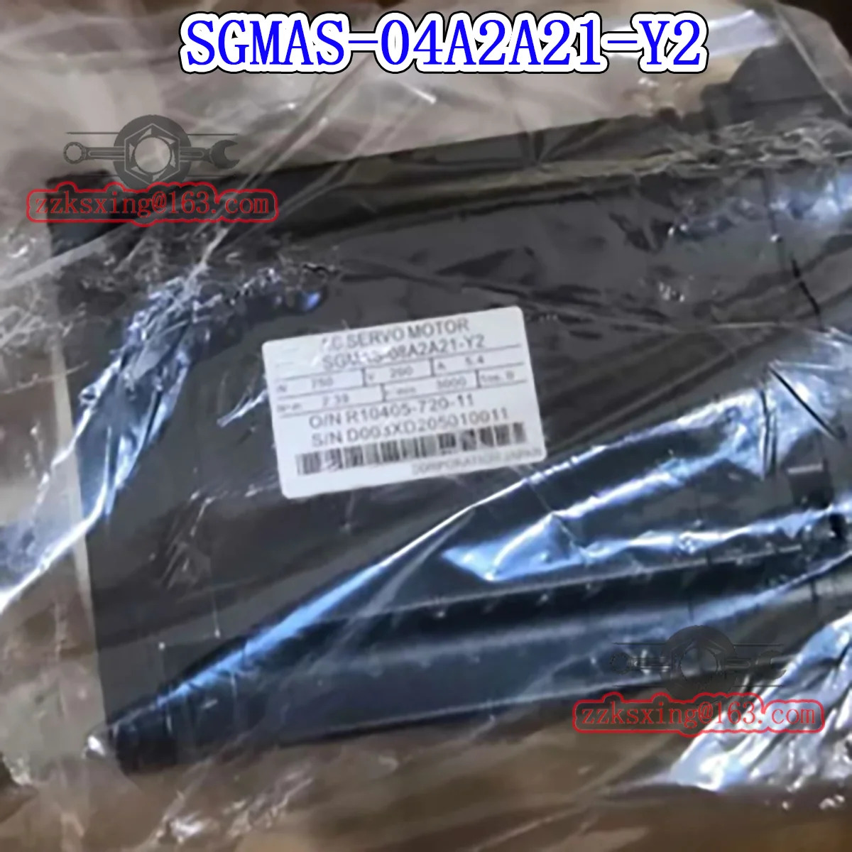 오리지널 AC 서보모터 신 SGM호환AS-04A2A21-Y2